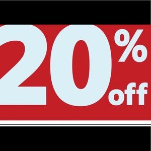 CLOSET'S  SALE ALL MY  SHOES 20% OFF